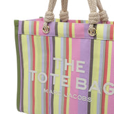 THE STRIPE MESH LARGE TOTE BAG