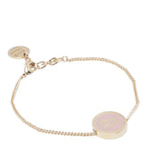 MIU MIU LOGO ENAMELED METAL BRACELET