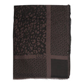 ANIMALIER STOLE WITH LOGO