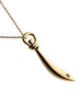SARDINE PENDANT NECKLACE
