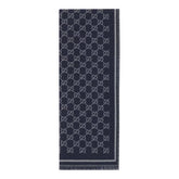 GG WOOL JACQUARD SCARF