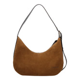 BORSA HOBO IN SUEDE CON LOGO MEDIUM