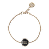 MIU MIU ENAMELED METAL BRACELET