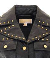 FAUX LEATHER JACKET