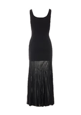 STRETCH SHEER MAXI DRESS