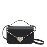 SMALL VALENTINO GARAVANI ROCKSTUD LEATHER CROSSBODY BAG