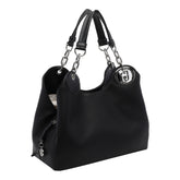 BORSA SATCHEL CON LOGO MEDIUM