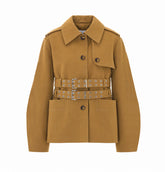 TRENCH IN DOPPIO COTONE