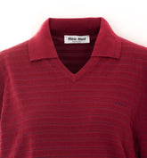 MAGLIA CON SCOLLO A V CON LOGO MIU MIU