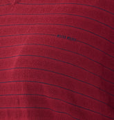 MAGLIA CON SCOLLO A V CON LOGO MIU MIU