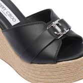 LEDA WEDGE SANDALS
