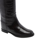 LEATHER V BOOTS