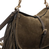 BORSA A SPALLA PONY IN SUEDE SMALL