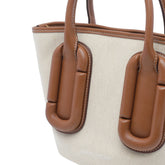 BABE SMALL TOTE IN CANVAS BAG