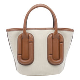 BABE SMALL TOTE IN CANVAS BAG