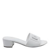CALFSKIN MULES WITH DG MILLENNIALS LOGO