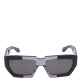 MELTED RECTANGULAR SUNGLASSES