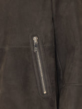 SUEDE BOMBER