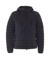 SEAMLESS TUNNEL NYLON LOGO DOWN JACKET