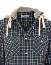 CAMICIA CHECK CON LOGO