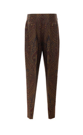 PANTALONE CON MOTIVO PAISLEY