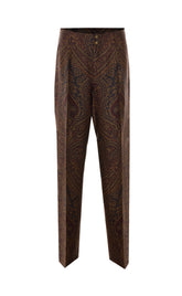 PANTALONE CON MOTIVO PAISLEY