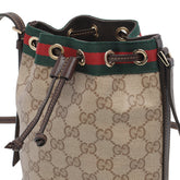 MINI WEB DETAIL AND GG BUCKET BAG