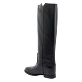 STIVALE IN PELLE CON V