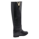 STIVALE IN PELLE CON V