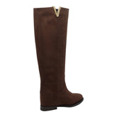 STIVALE IN PELLE CON V
