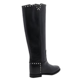 STUDS LEATHER BOOTS