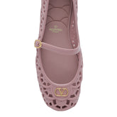 SCALLOPS MOTIF ONDETTE FLATS