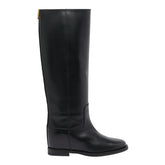STIVALE IN PELLE CON V
