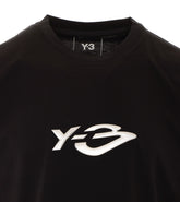 T-SHIRT Y-3 LOGO LIQUID