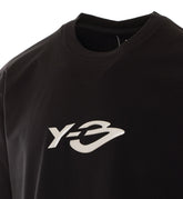 T-SHIRT Y-3 LOGO LIQUID
