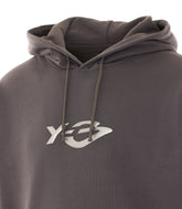 FELPA CON CAPPUCCIO Y-3 LOGO LIQUID
