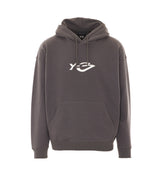 FELPA CON CAPPUCCIO Y-3 LOGO LIQUID
