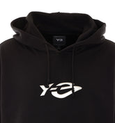 Y-3 LIQUID LOGO HOODIE