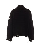 LOGO HIGH NECK SWEATER