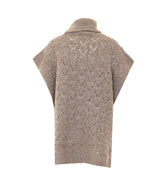 PONCHO IN MAGLIA
