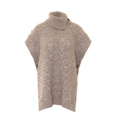 PONCHO IN MAGLIA