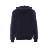 DOUBLE FABRIC ZIP UP HOODIE