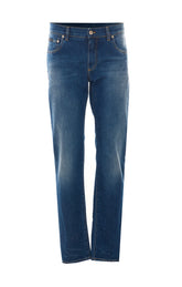 LOGO DENIM PANTS