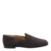 SUEDE SABOT LOAFERS