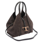 SUEDE T TIMELESS SHOPPING BAG