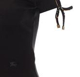 T-SHIRT CON FINITURA CHECK