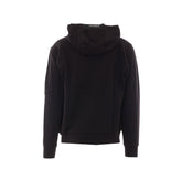 LENS DIAGONAL RAISED FLEECE HOODIE