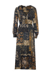 LONG DRESS WITH RUFFLES