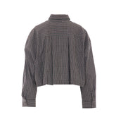 CAMICIA CROP A QUADRETTI CARLINA