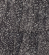 PRINTED GEORGETTE RUFFLE SKIRT